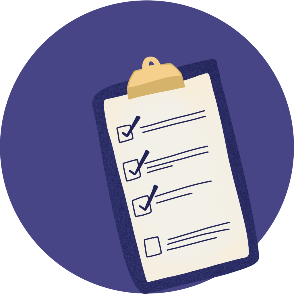 suitability check list icon