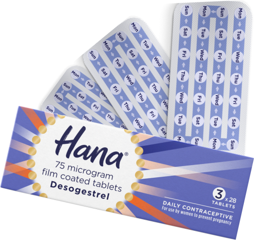 Buy the Hana contraceptive pill online